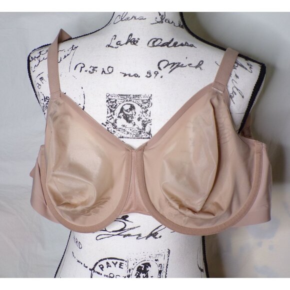 🆕WACOAL Confidence Boost Lift Unpadded Underwire Bra 36DD Beige Nude #855380 - Picture 7 of 7
